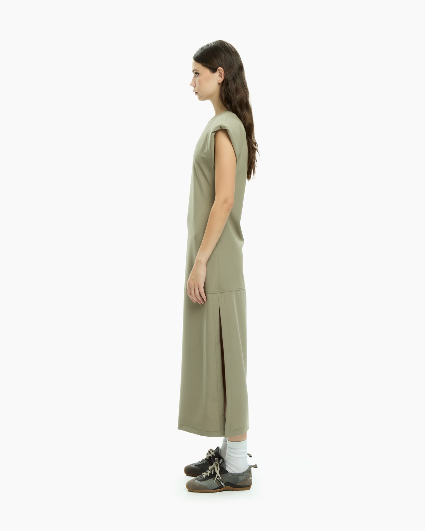MLO Abito midi VERDE