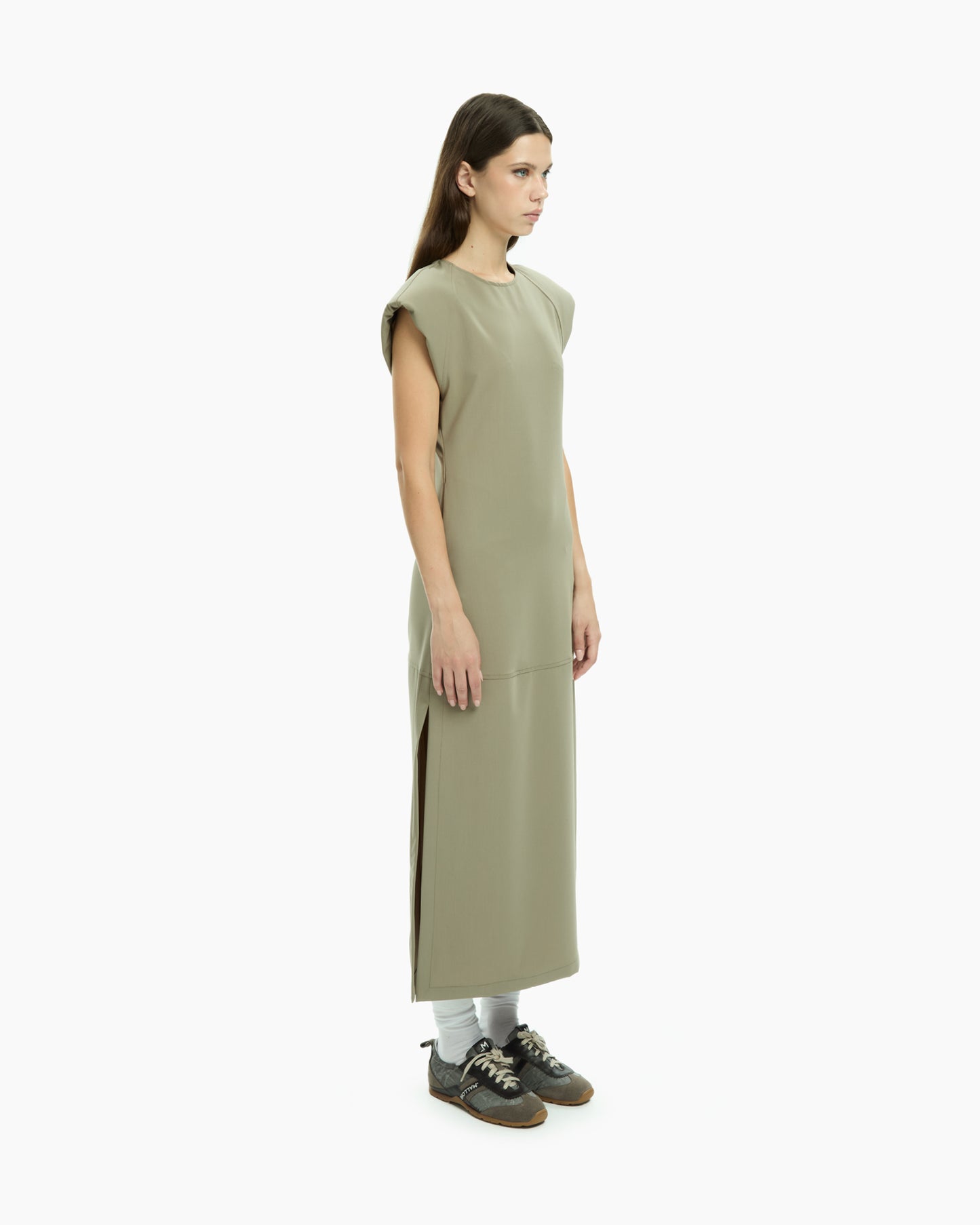 MLO Abito midi VERDE