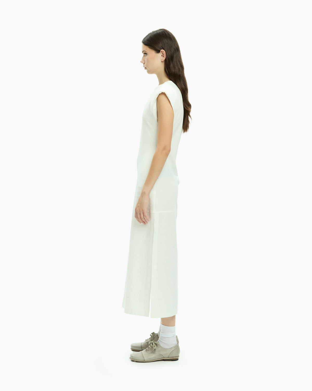 MLO Abito midi BIANCO