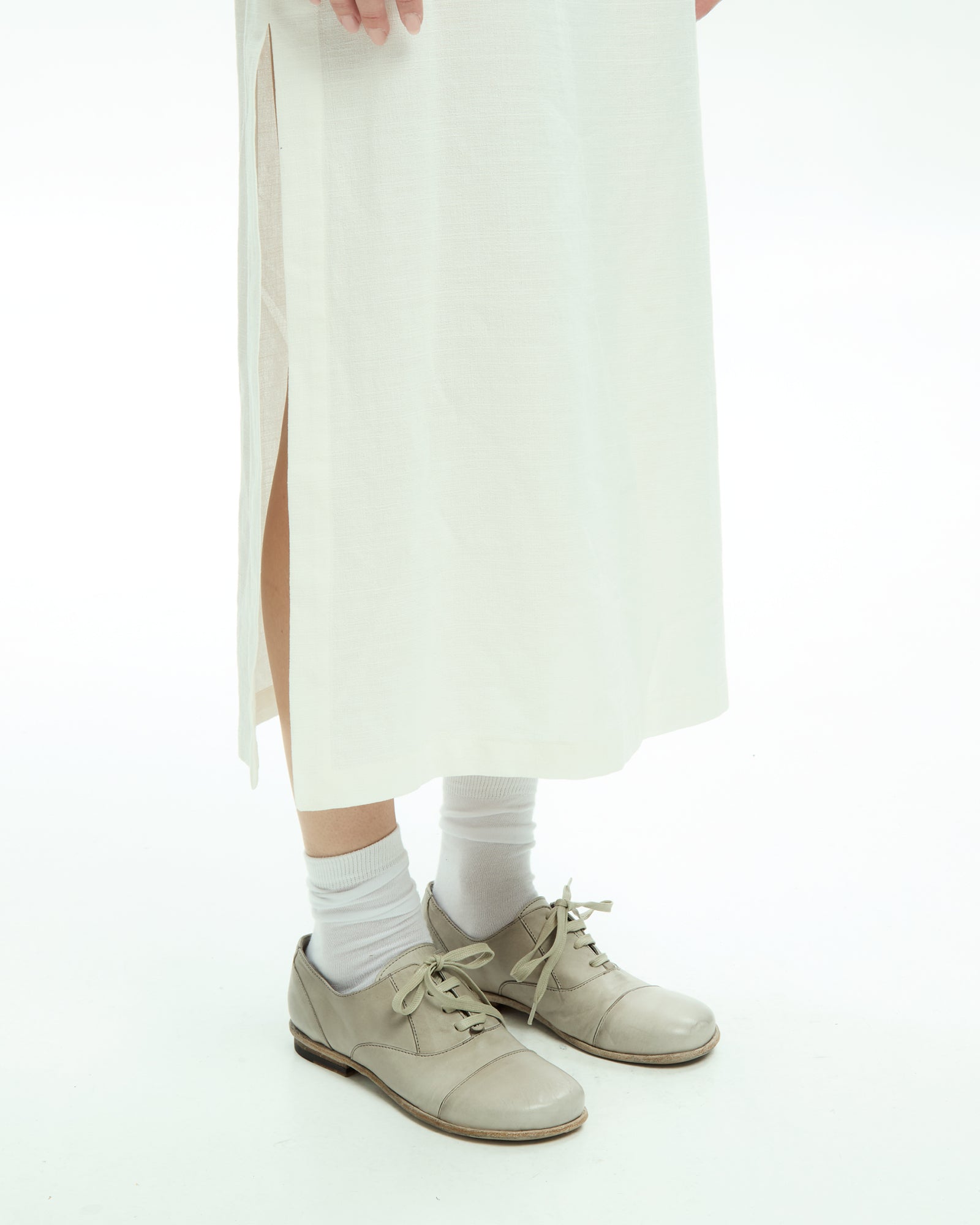 MLO Abito midi BIANCO