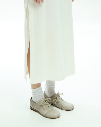 MLO Abito midi BIANCO