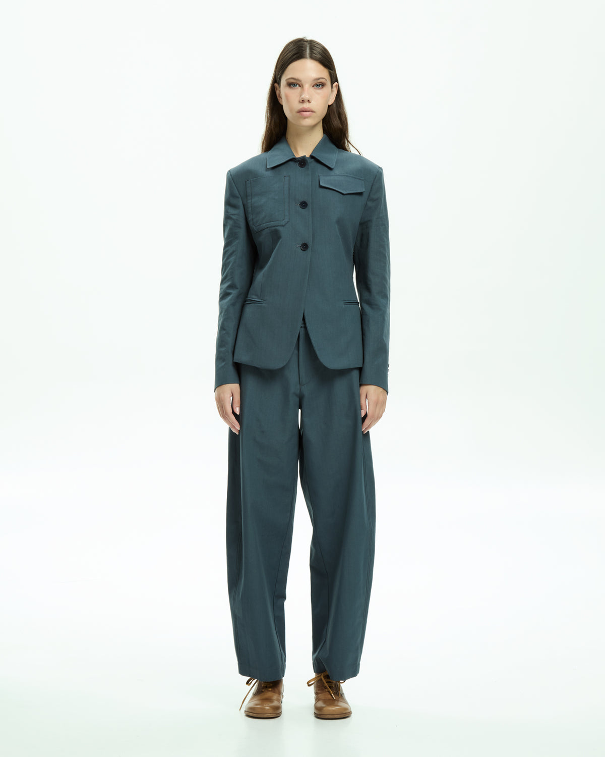 MLO Giacca sartoriale CELESTE