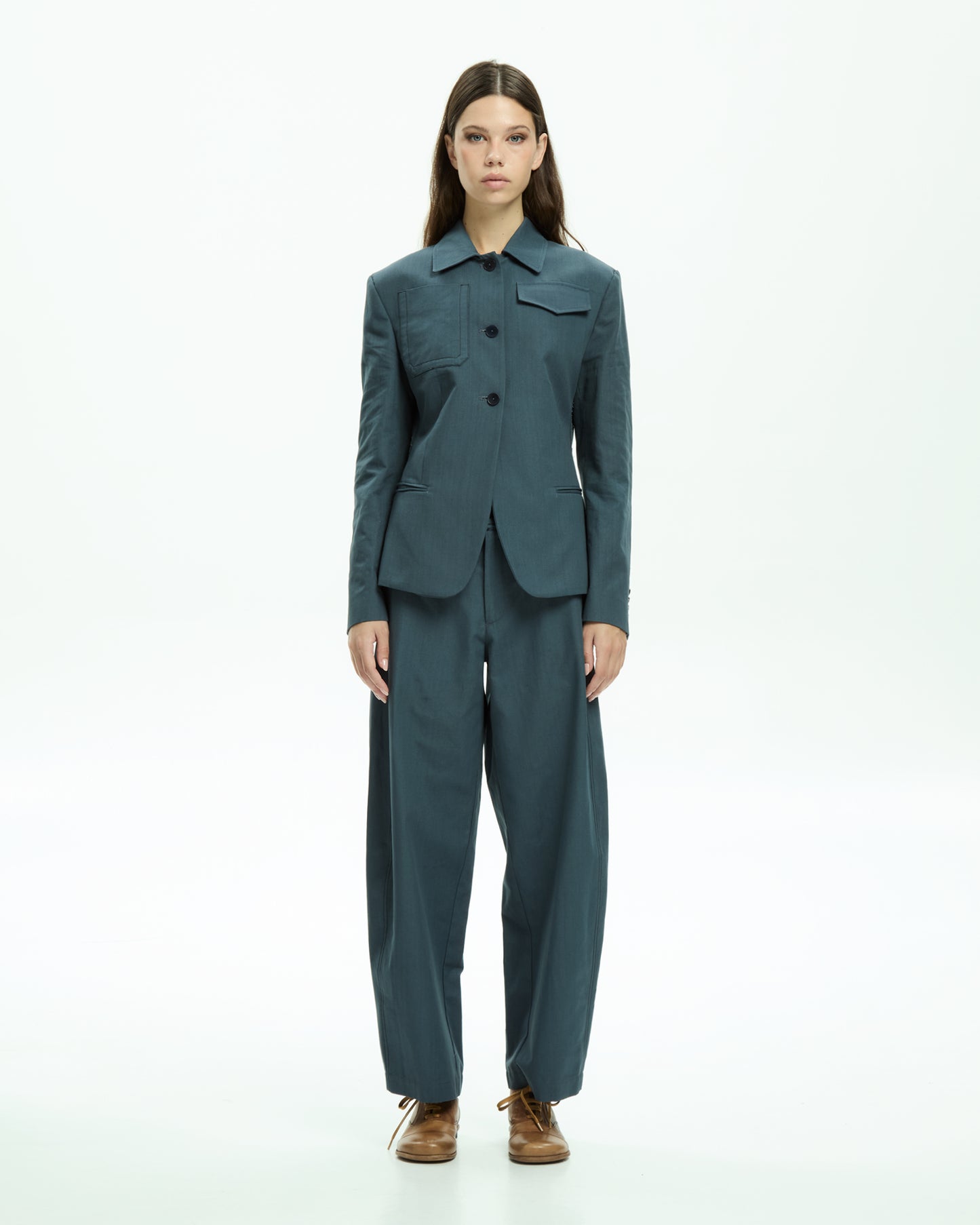 MLO Giacca sartoriale CELESTE