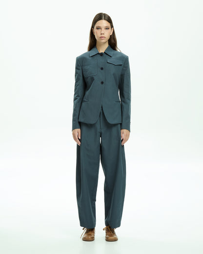 MLO Giacca sartoriale CELESTE