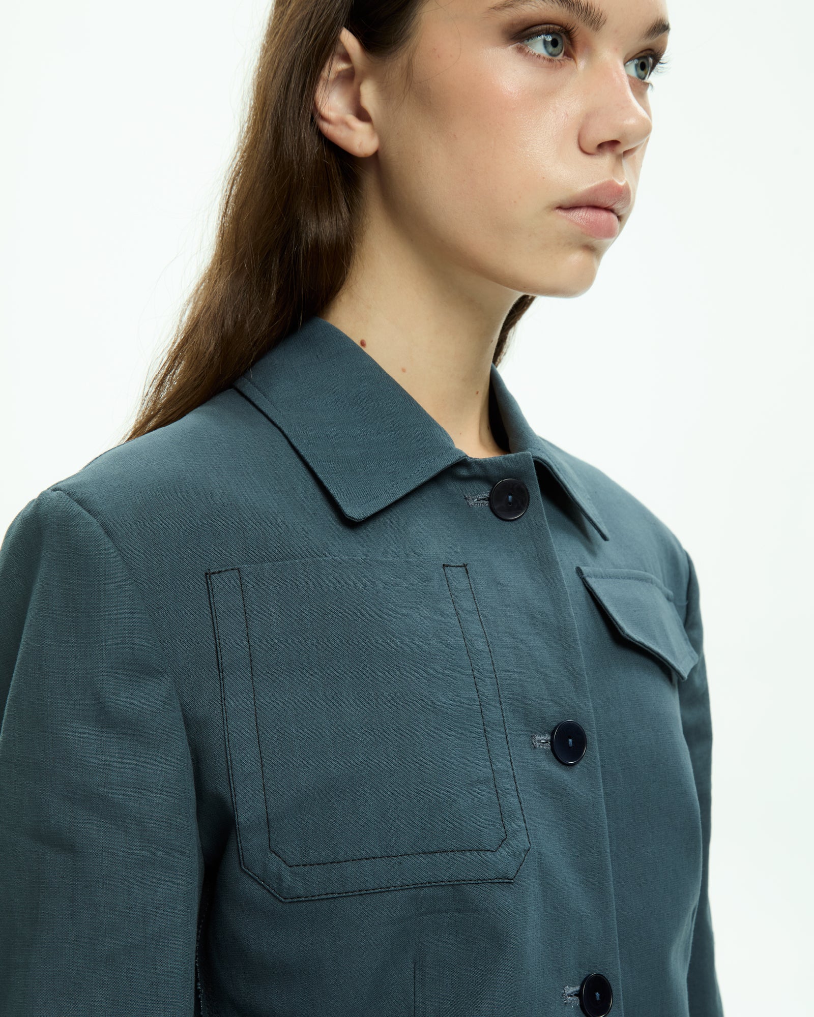 MLO Giacca sartoriale CELESTE