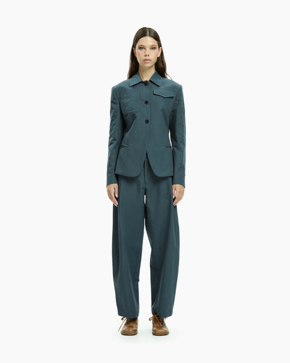 MLO Giacca sartoriale CELESTE