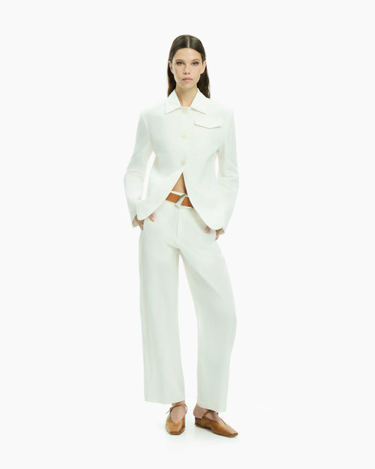 MLO Giacca strutturata BIANCO