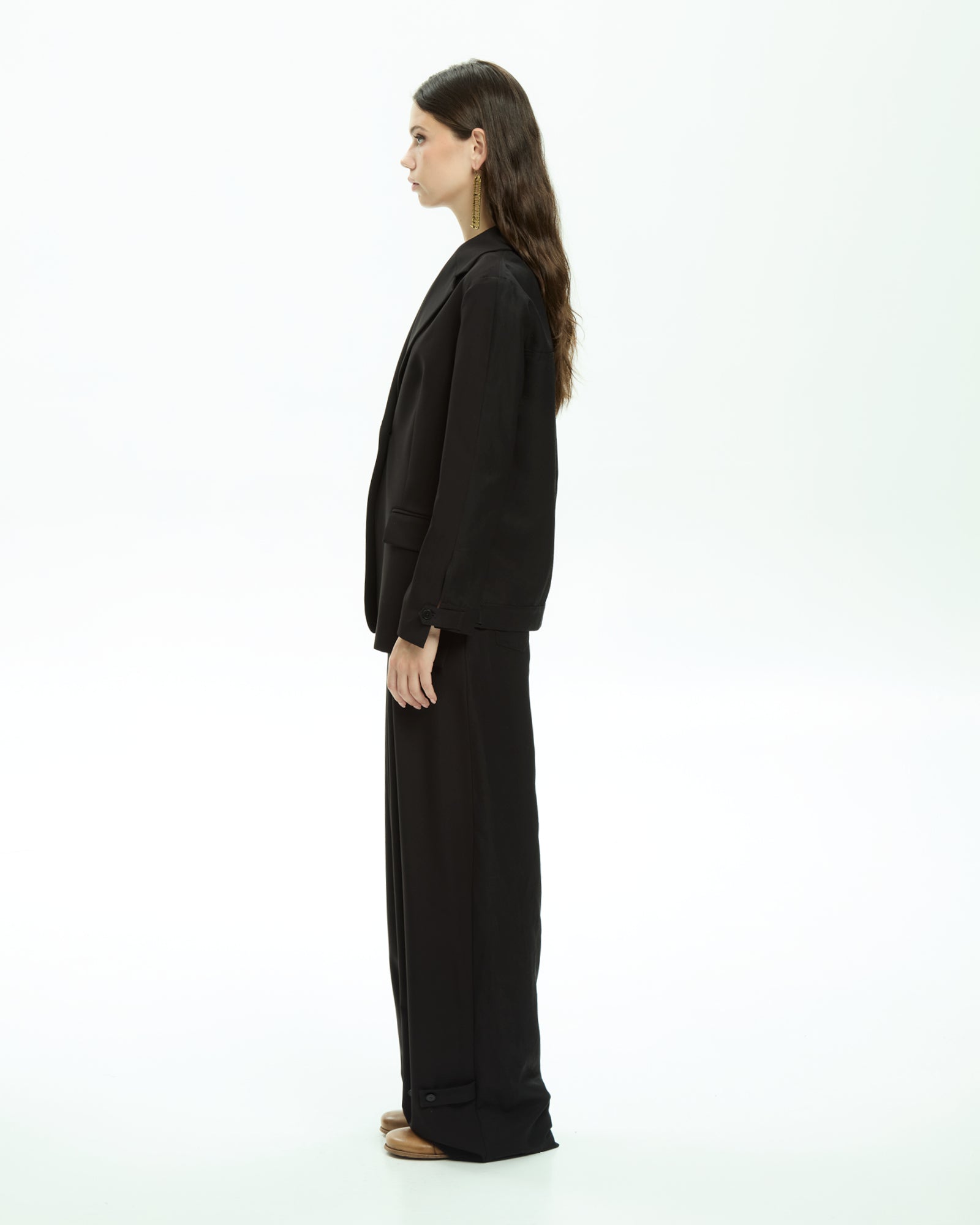 MLO Giacca con collo revers NERO