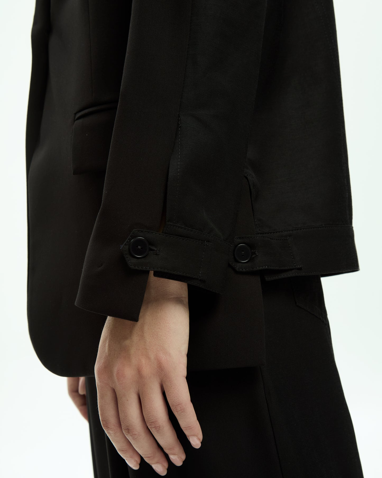 MLO Giacca con collo revers NERO