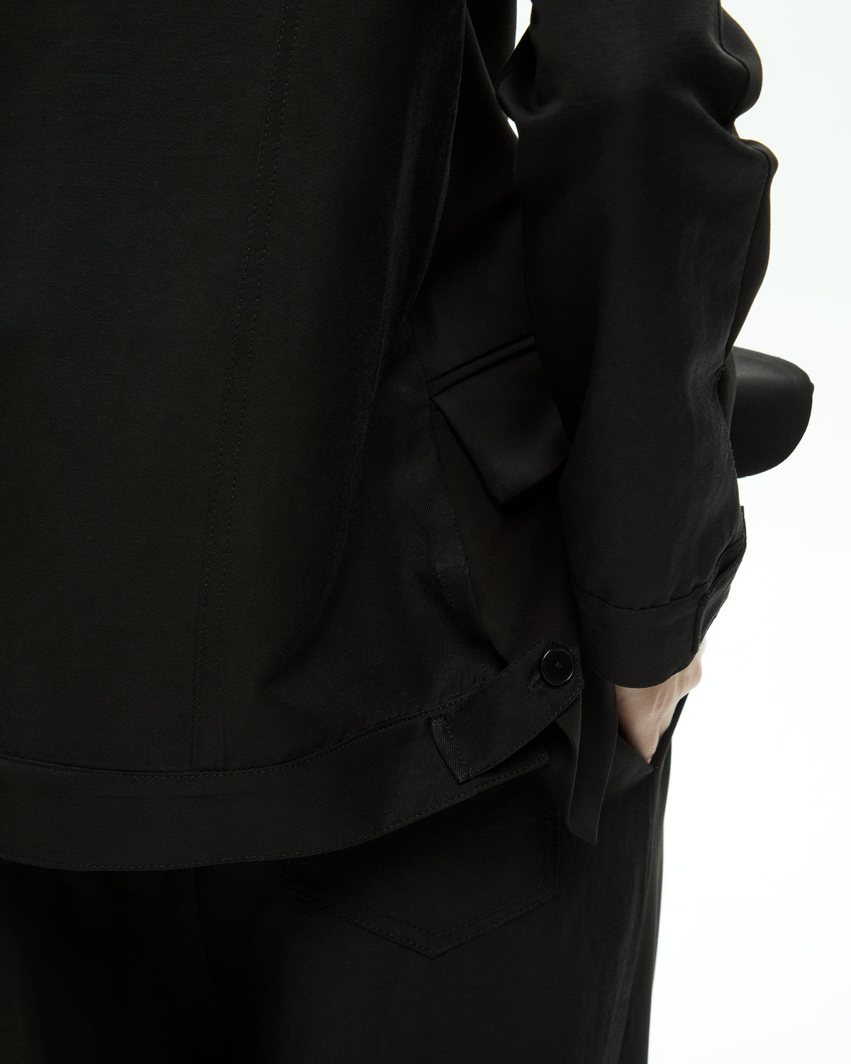 MLO Giacca con collo revers NERO
