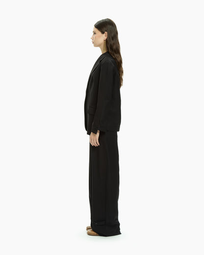 MLO Giacca con collo revers NERO