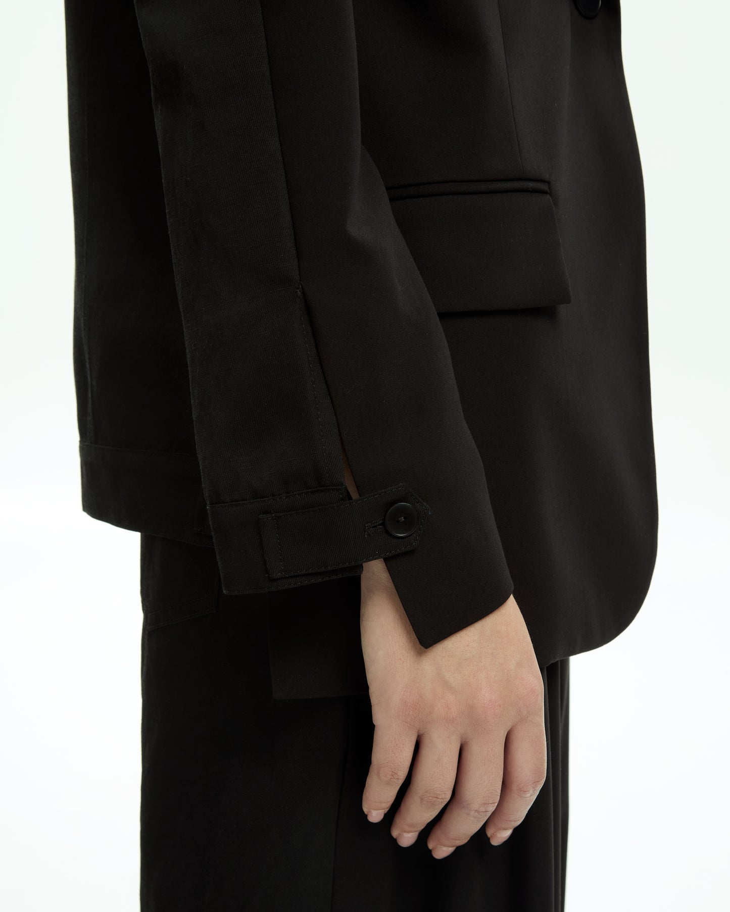 MLO Giacca con collo revers NERO