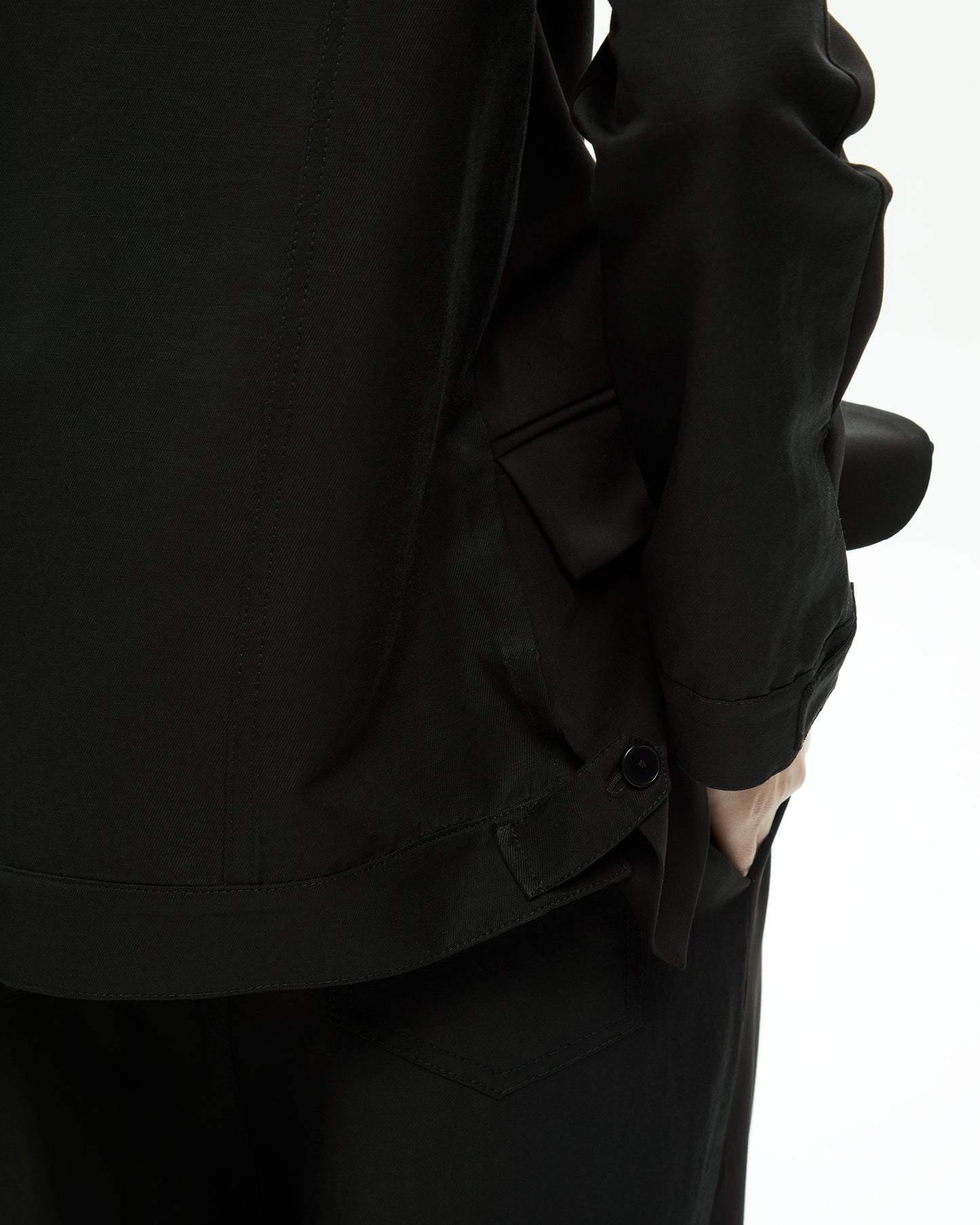 MLO Giacca con collo revers NERO