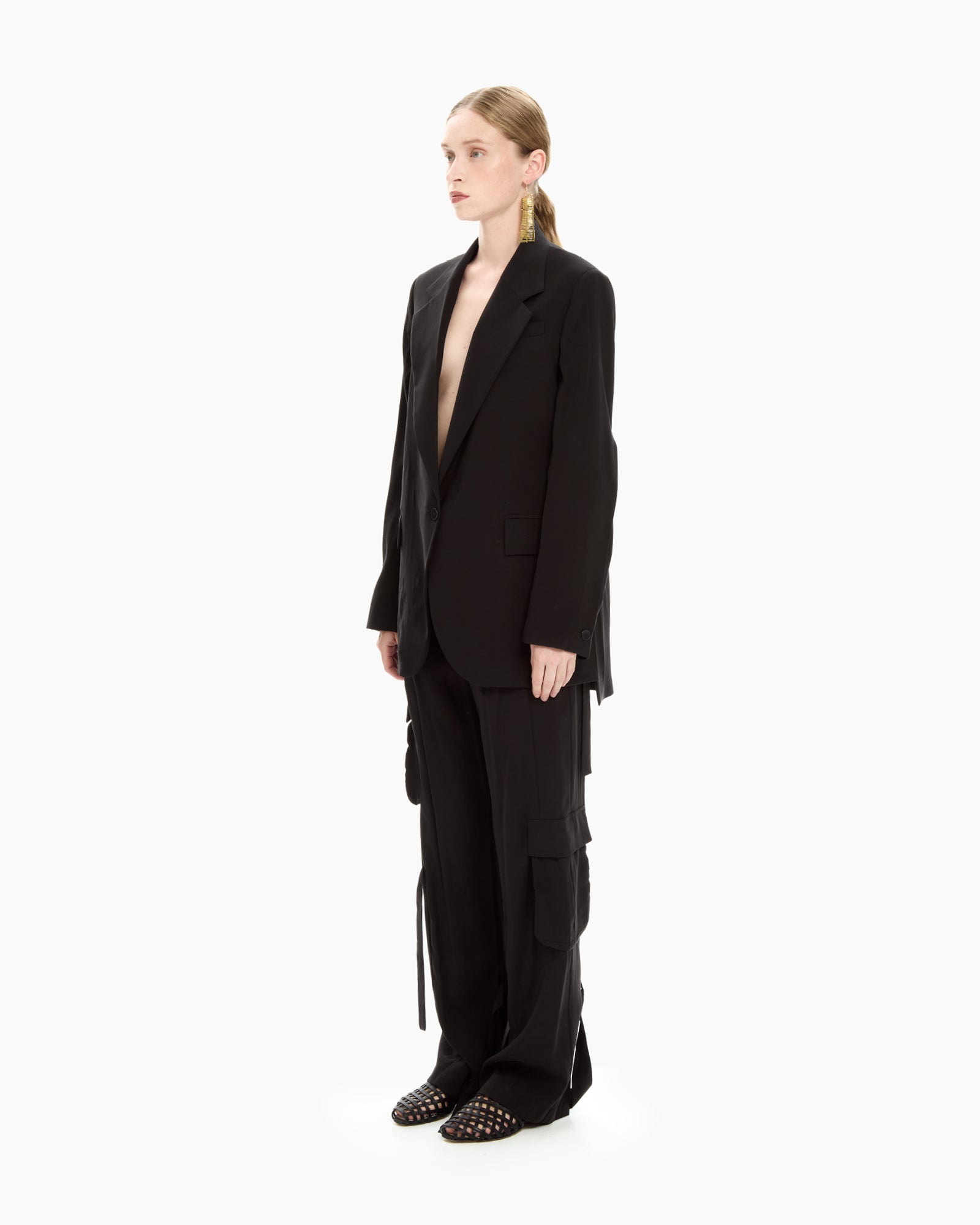 MLO Giacca oversize NERO