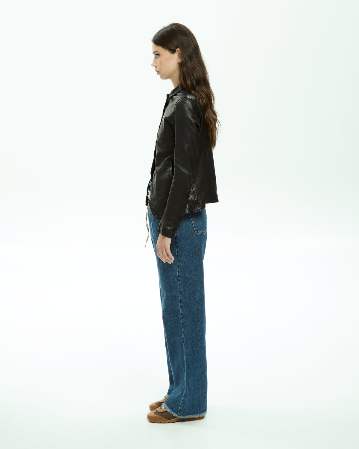 MLO Giacca in pelle NERO