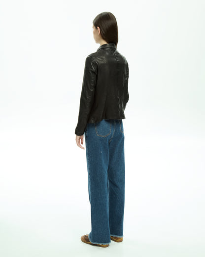 MLO Giacca in pelle NERO