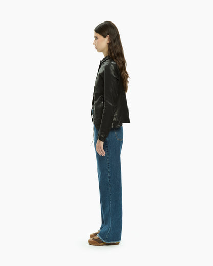 MLO Giacca in pelle NERO