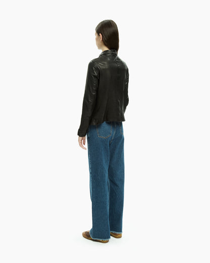 MLO Giacca in pelle NERO
