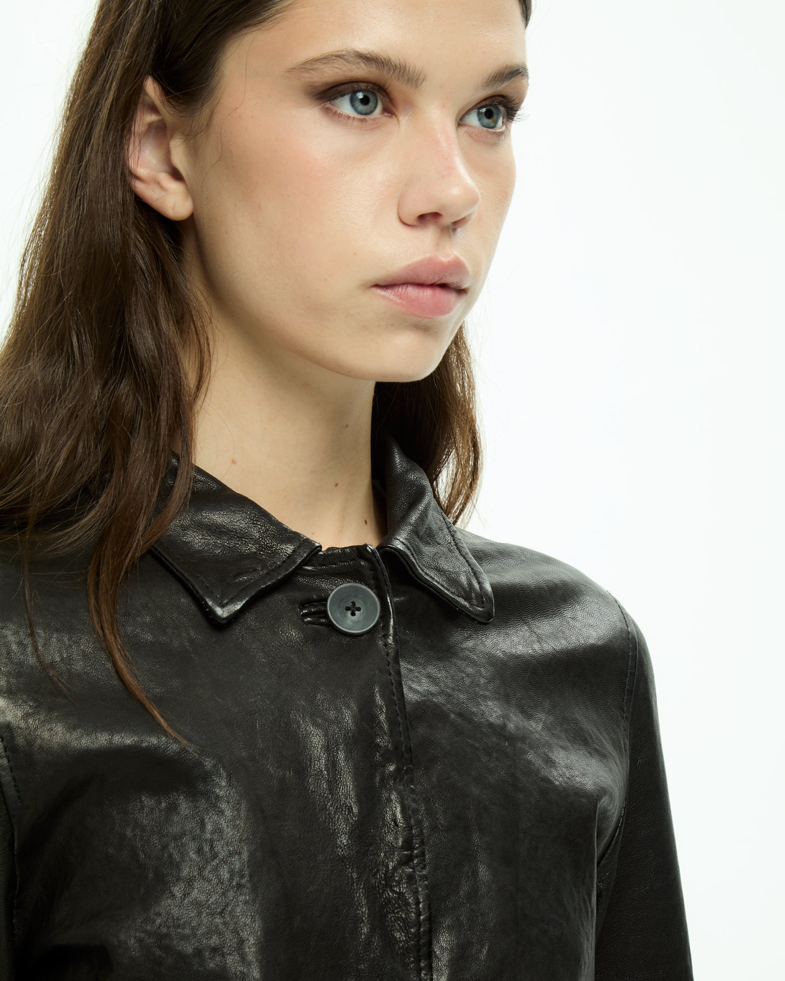 MLO Giacca in pelle NERO