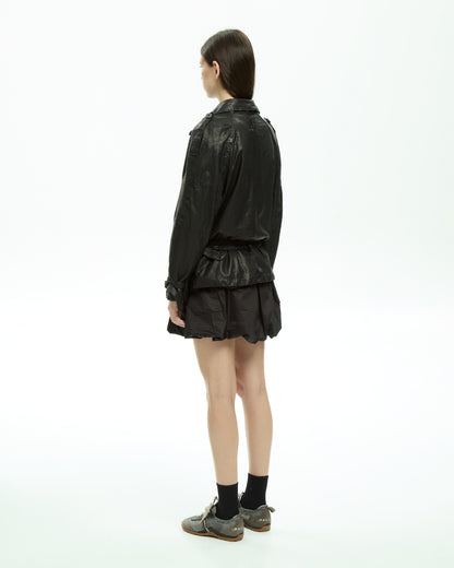 MLO Giacca in pelle NERO