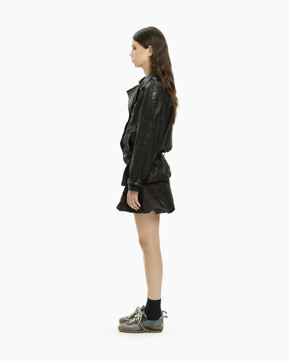 MLO Giacca in pelle NERO