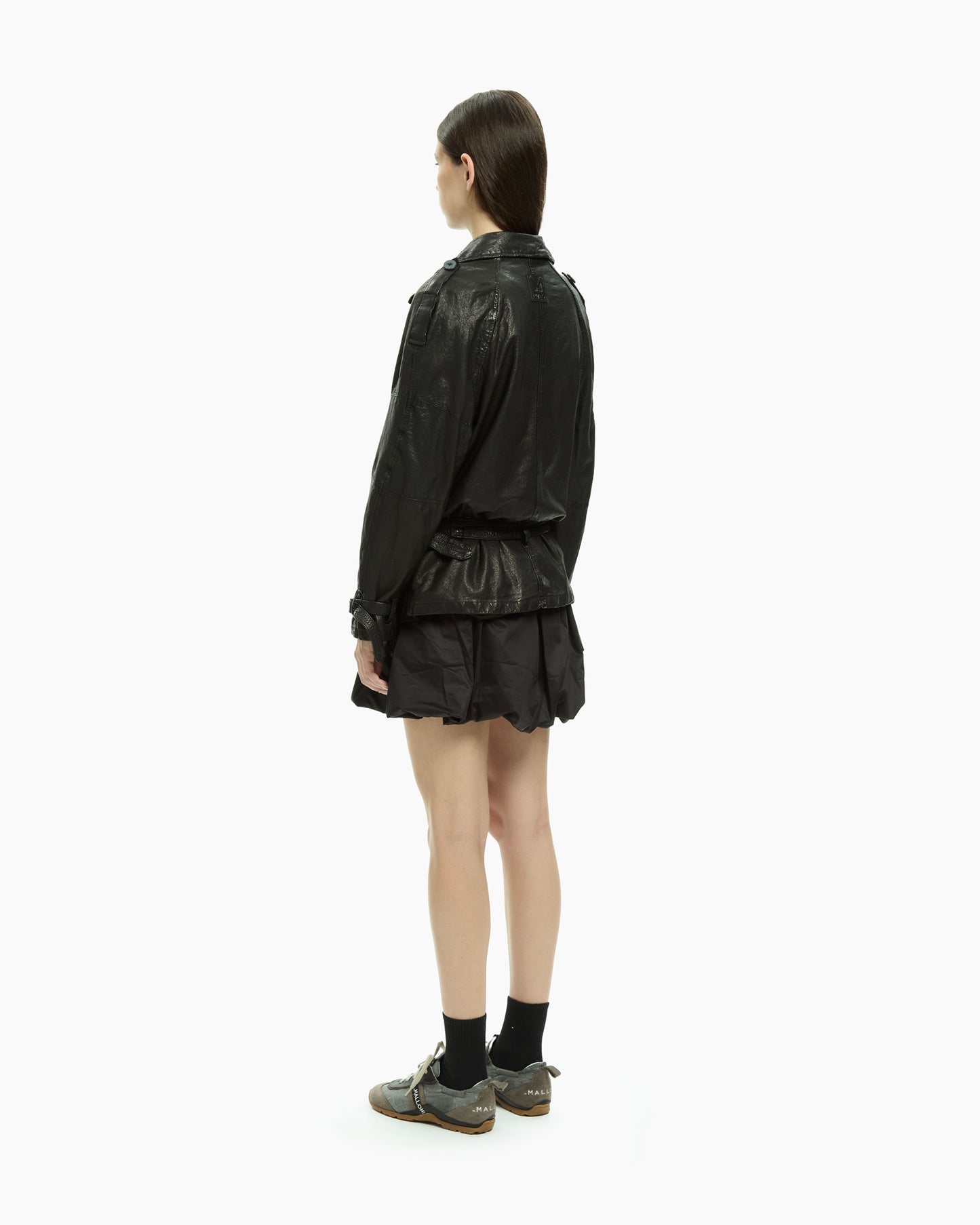 MLO Giacca in pelle NERO