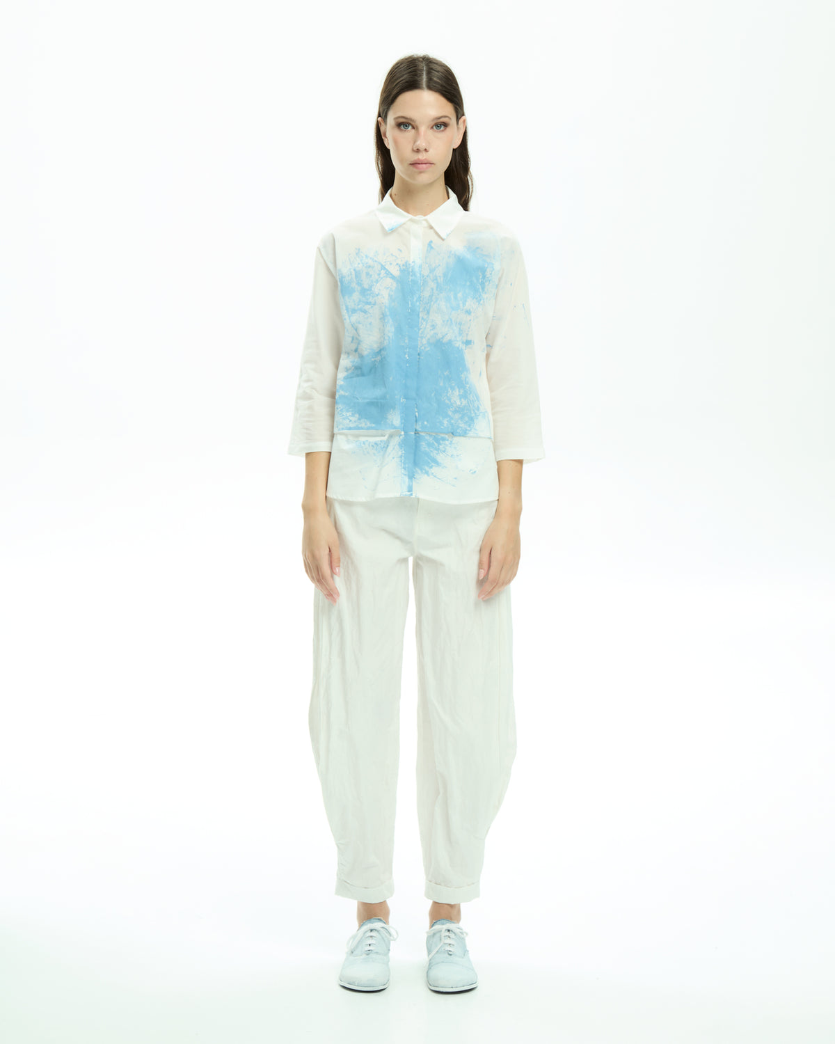 MLO Camicia con stampa BIANCO