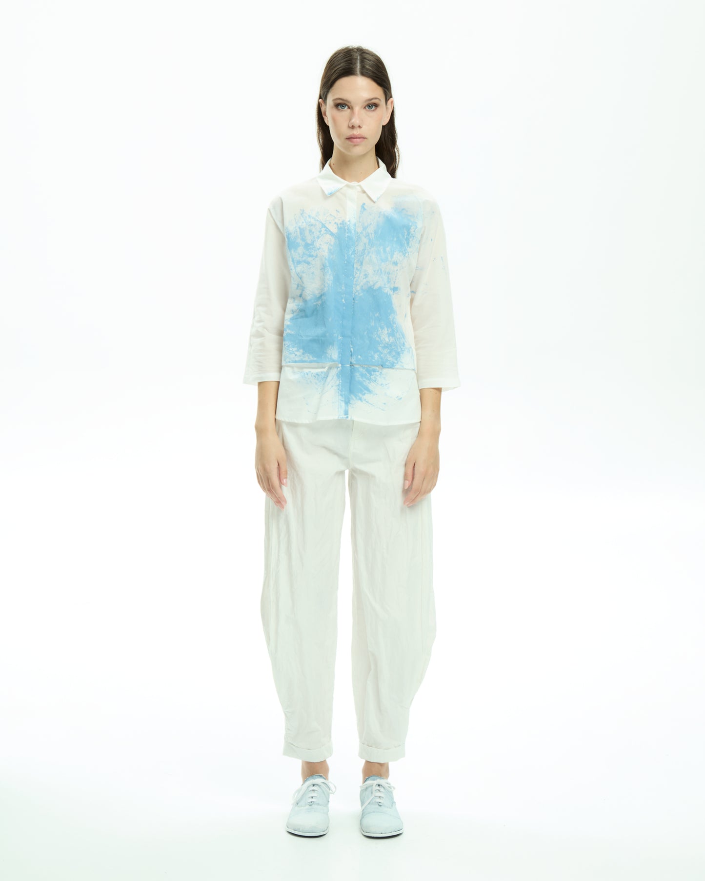 MLO Camicia con stampa BIANCO