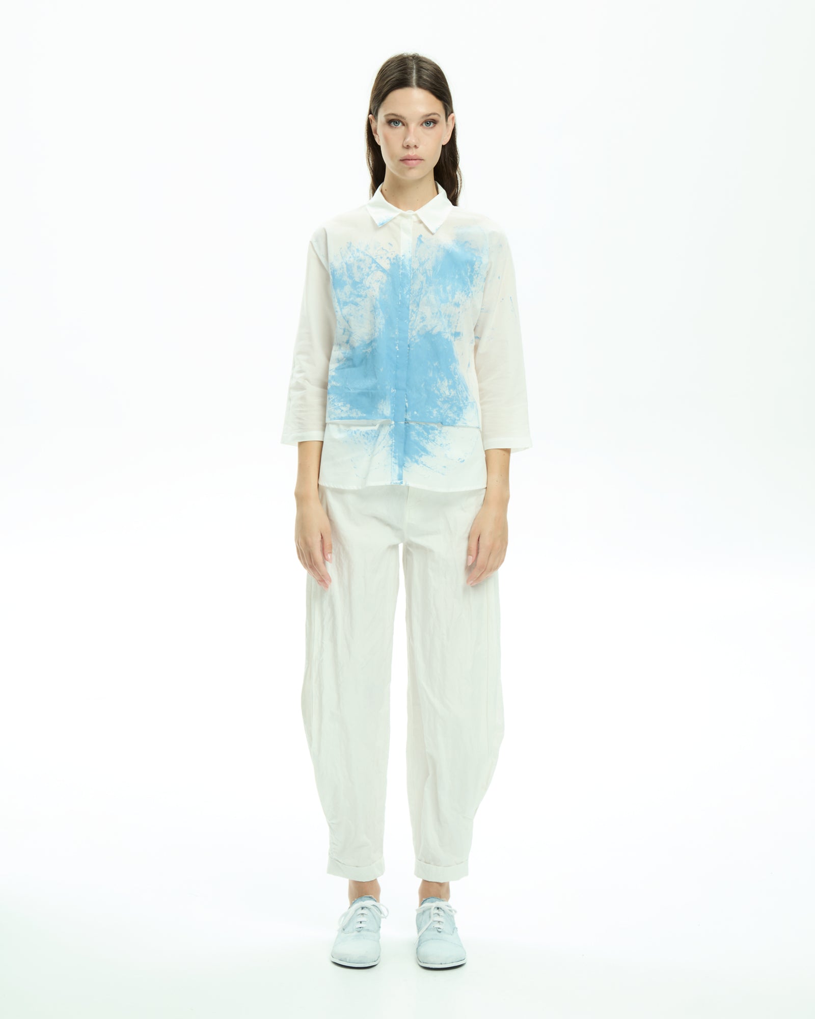 MLO Camicia con stampa BIANCO