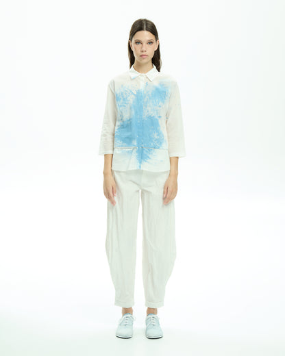 MLO Camicia con stampa BIANCO