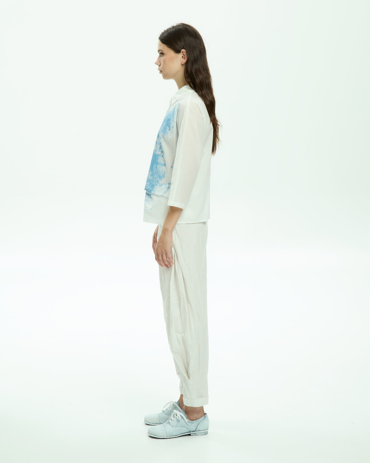 MLO Camicia con stampa BIANCO