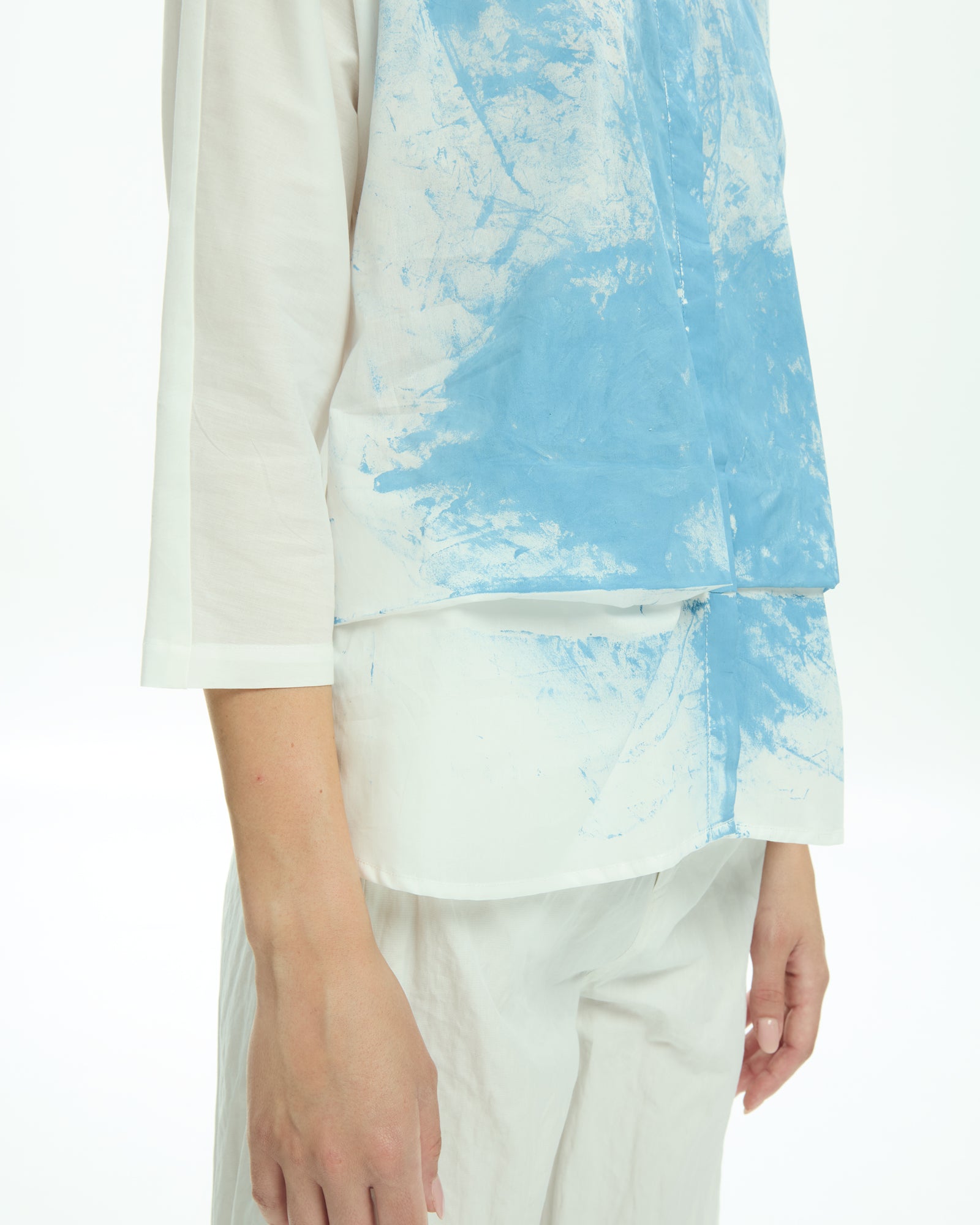 MLO Camicia con stampa BIANCO