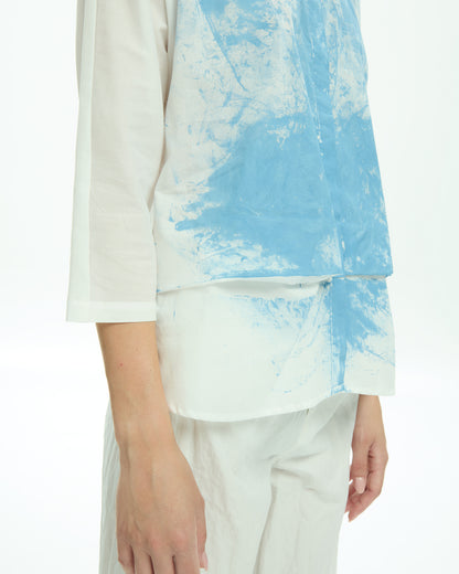 MLO Camicia con stampa BIANCO