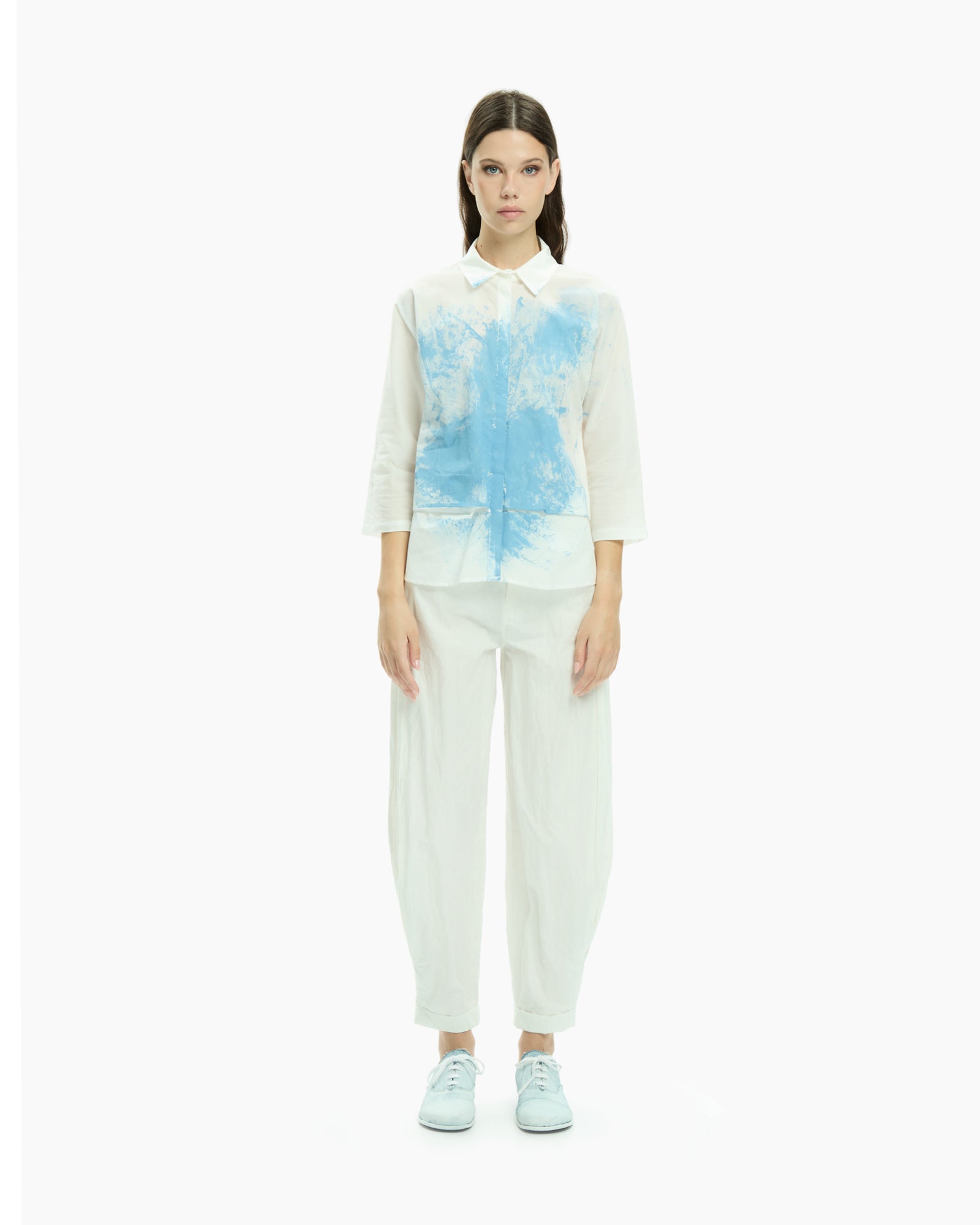 MLO Camicia con stampa BIANCO