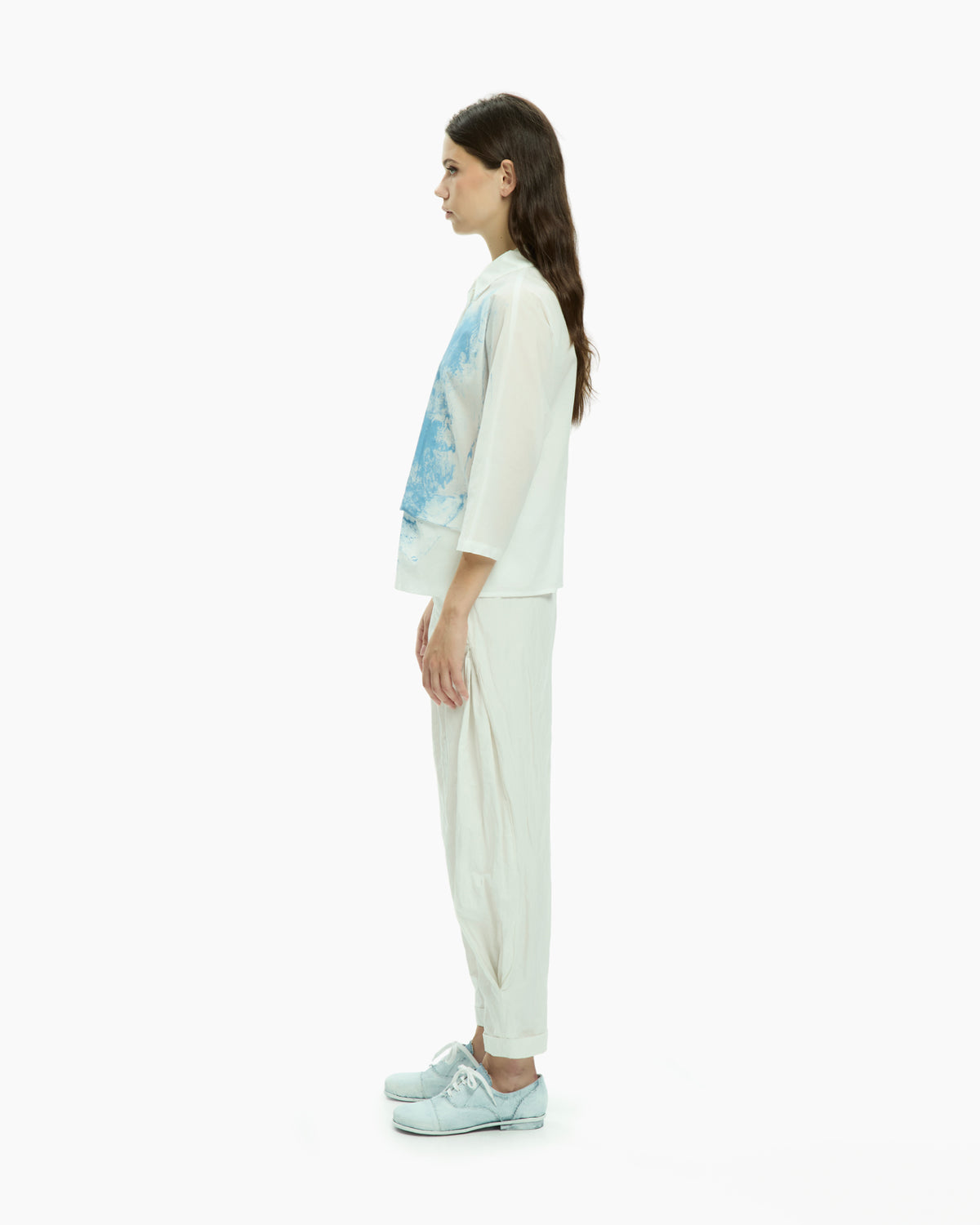MLO Camicia con stampa BIANCO