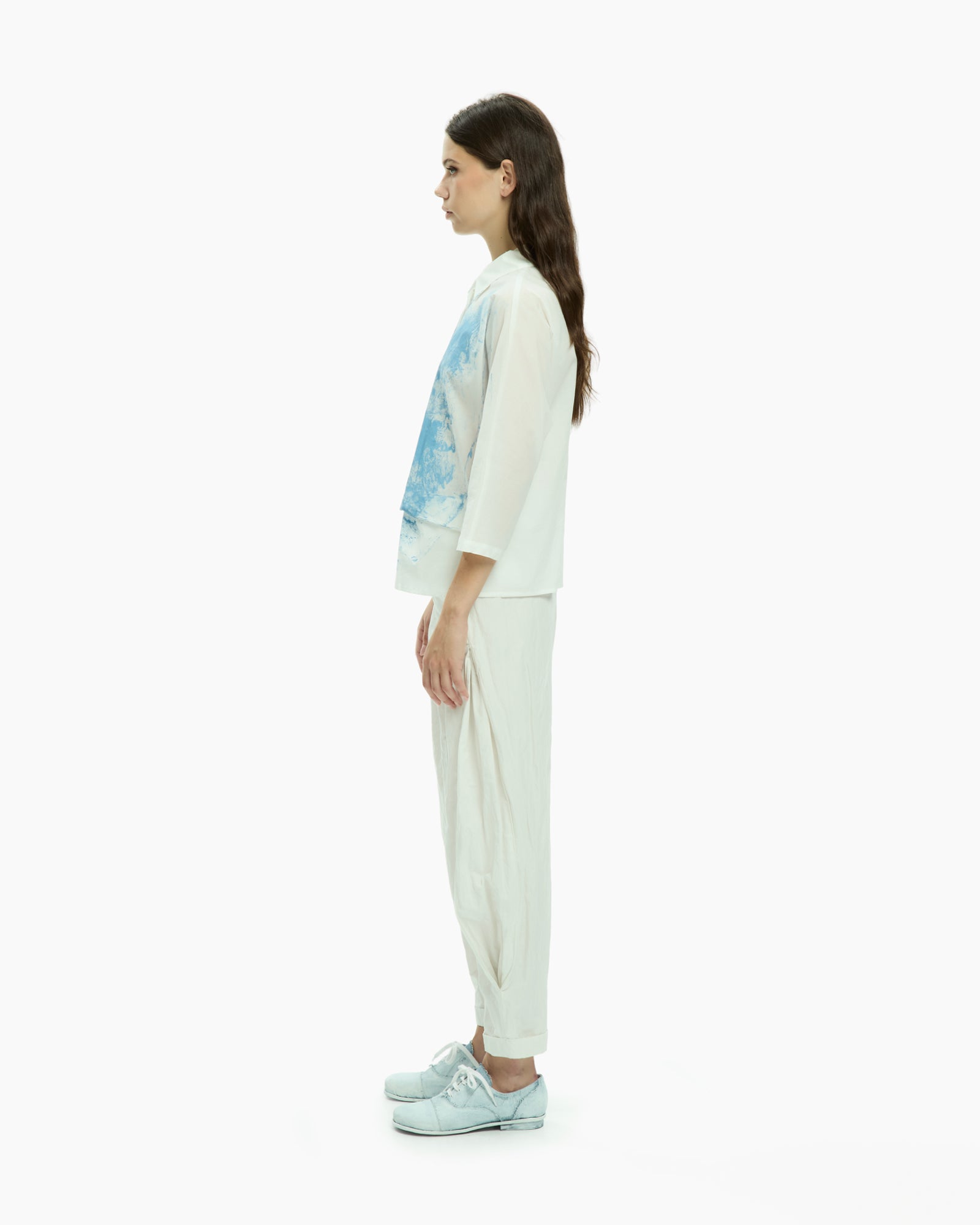 MLO Camicia con stampa BIANCO