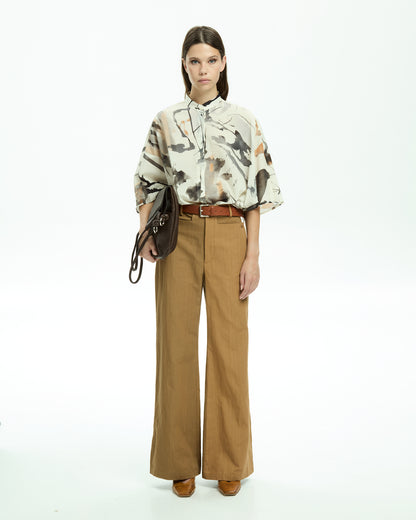 MLO Camicia con maniche tre quarti MULTICOLOR