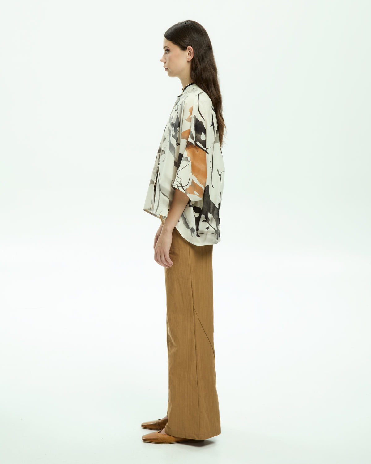 MLO Camicia con maniche tre quarti MULTICOLOR