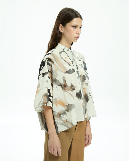 MLO Camicia con maniche tre quarti MULTICOLOR