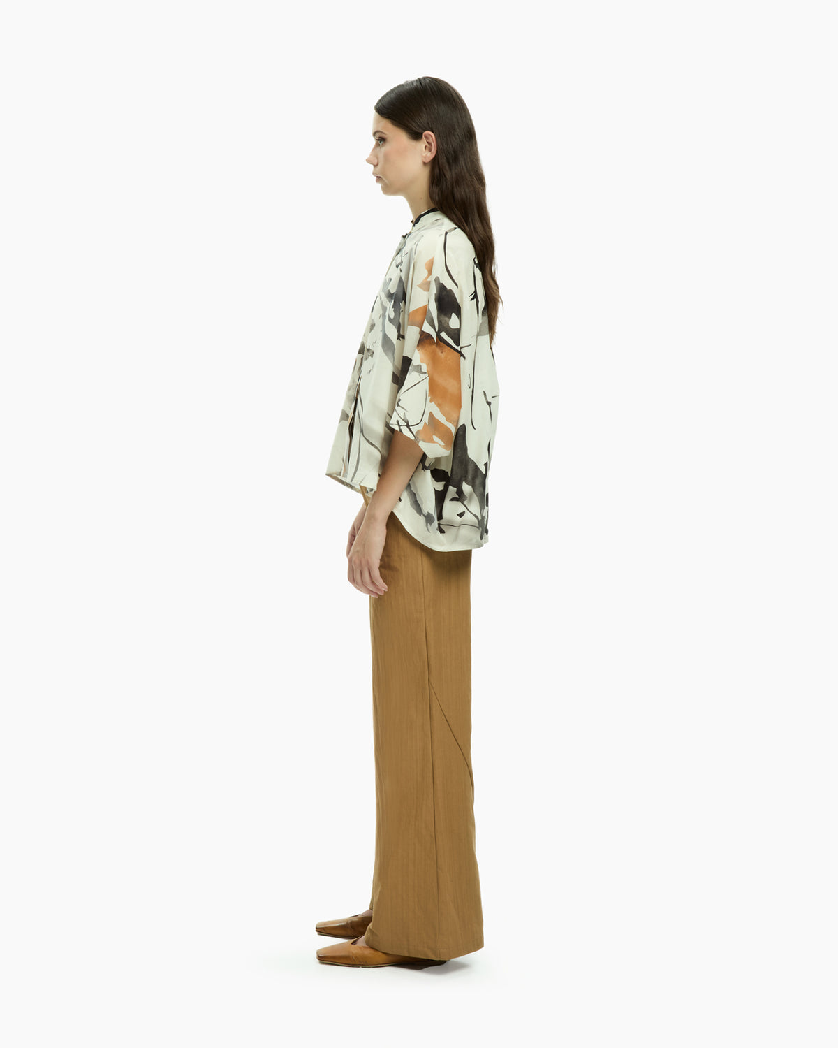MLO Camicia con maniche tre quarti MULTICOLOR