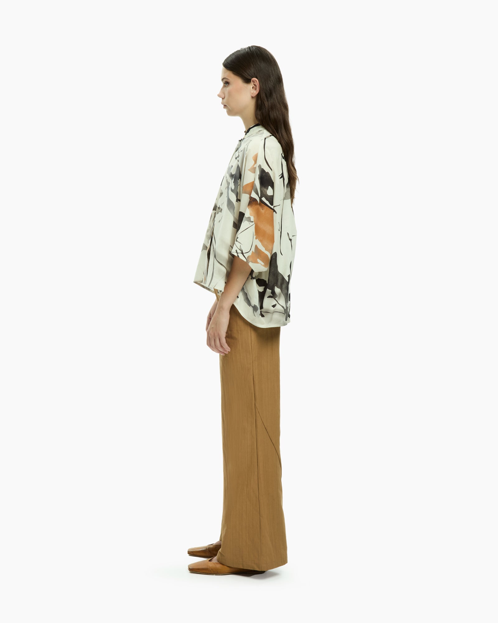 MLO Camicia con maniche tre quarti MULTICOLOR