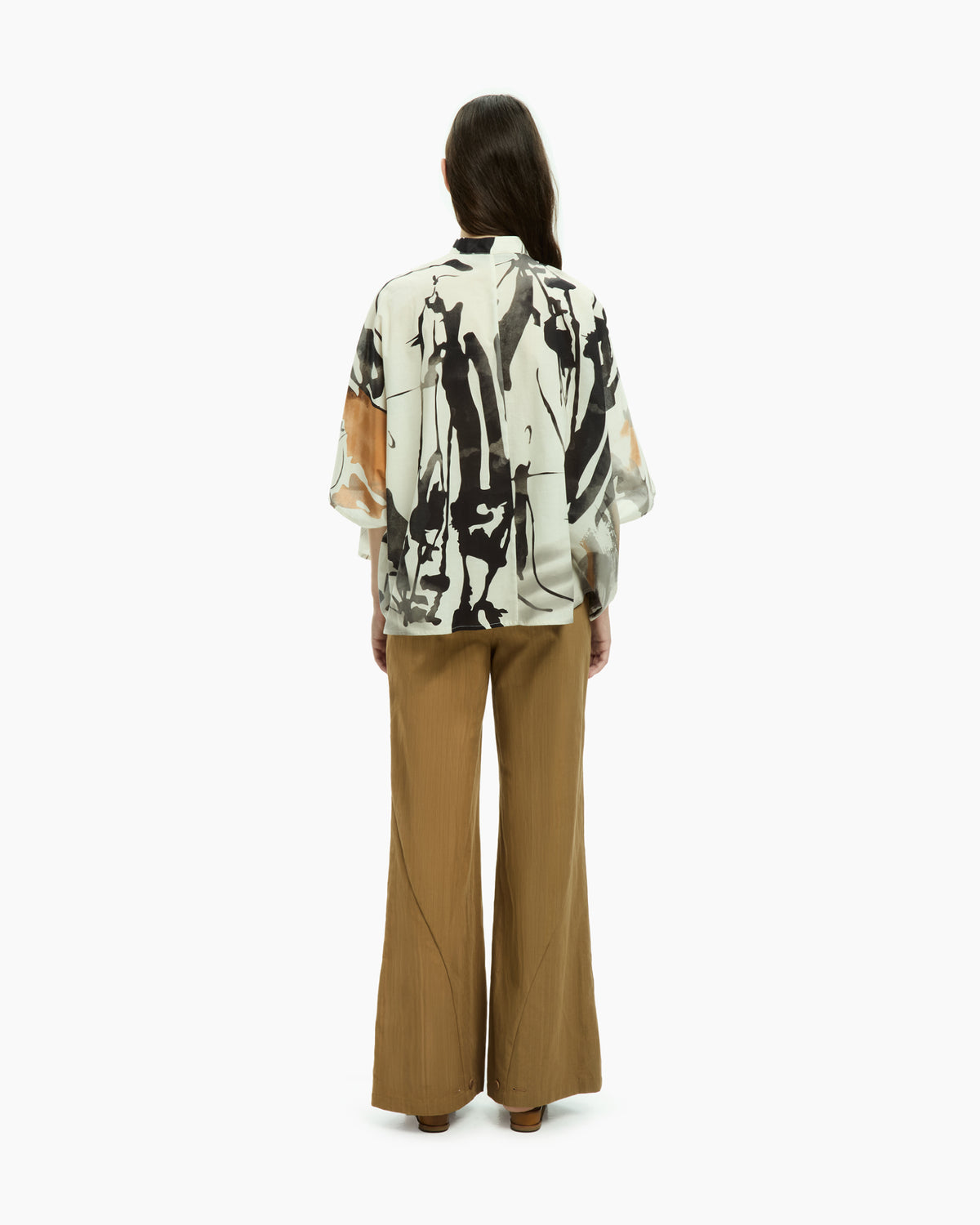 MLO Camicia con maniche tre quarti MULTICOLOR