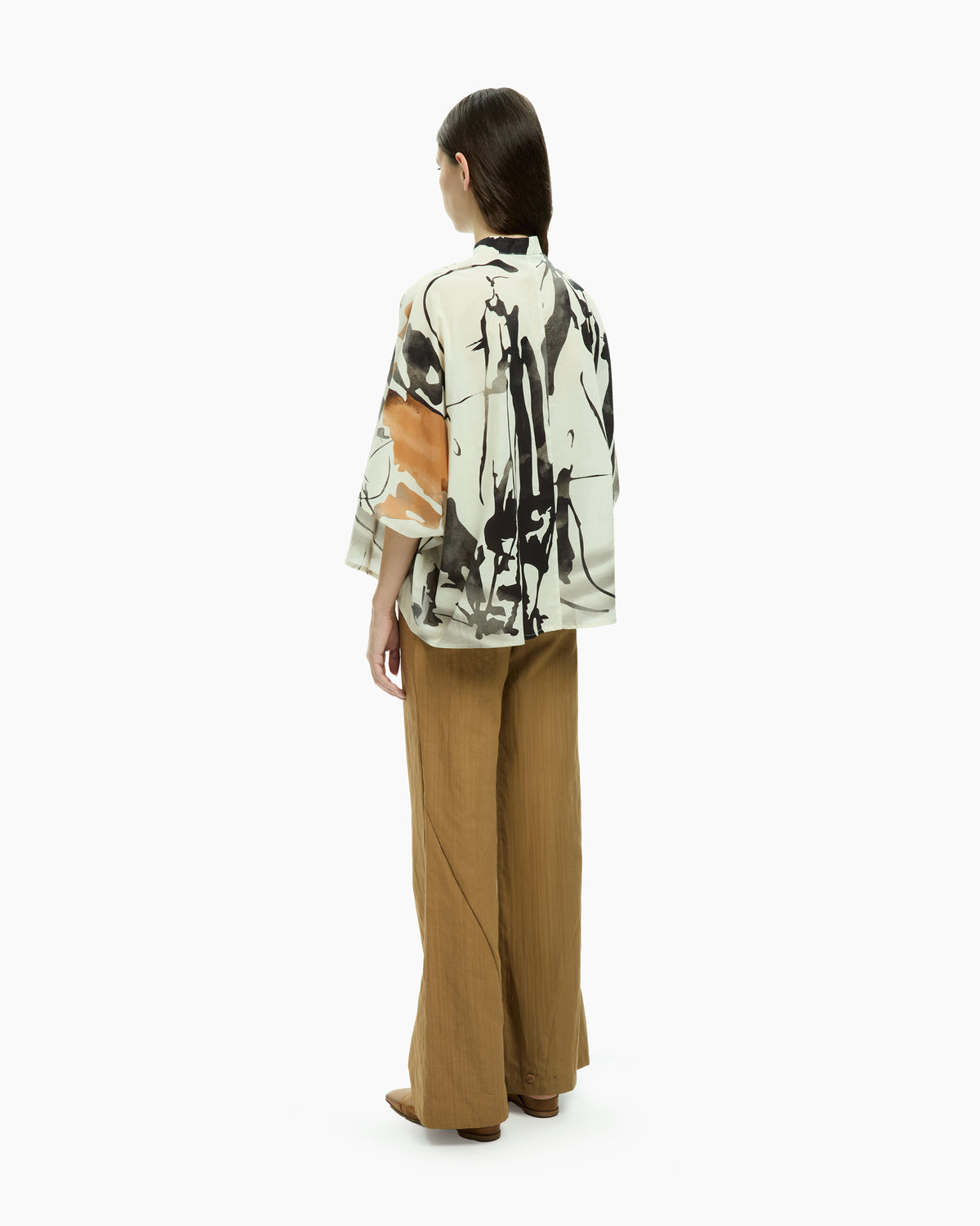MLO Camicia con maniche tre quarti MULTICOLOR