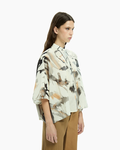 MLO Camicia con maniche tre quarti MULTICOLOR
