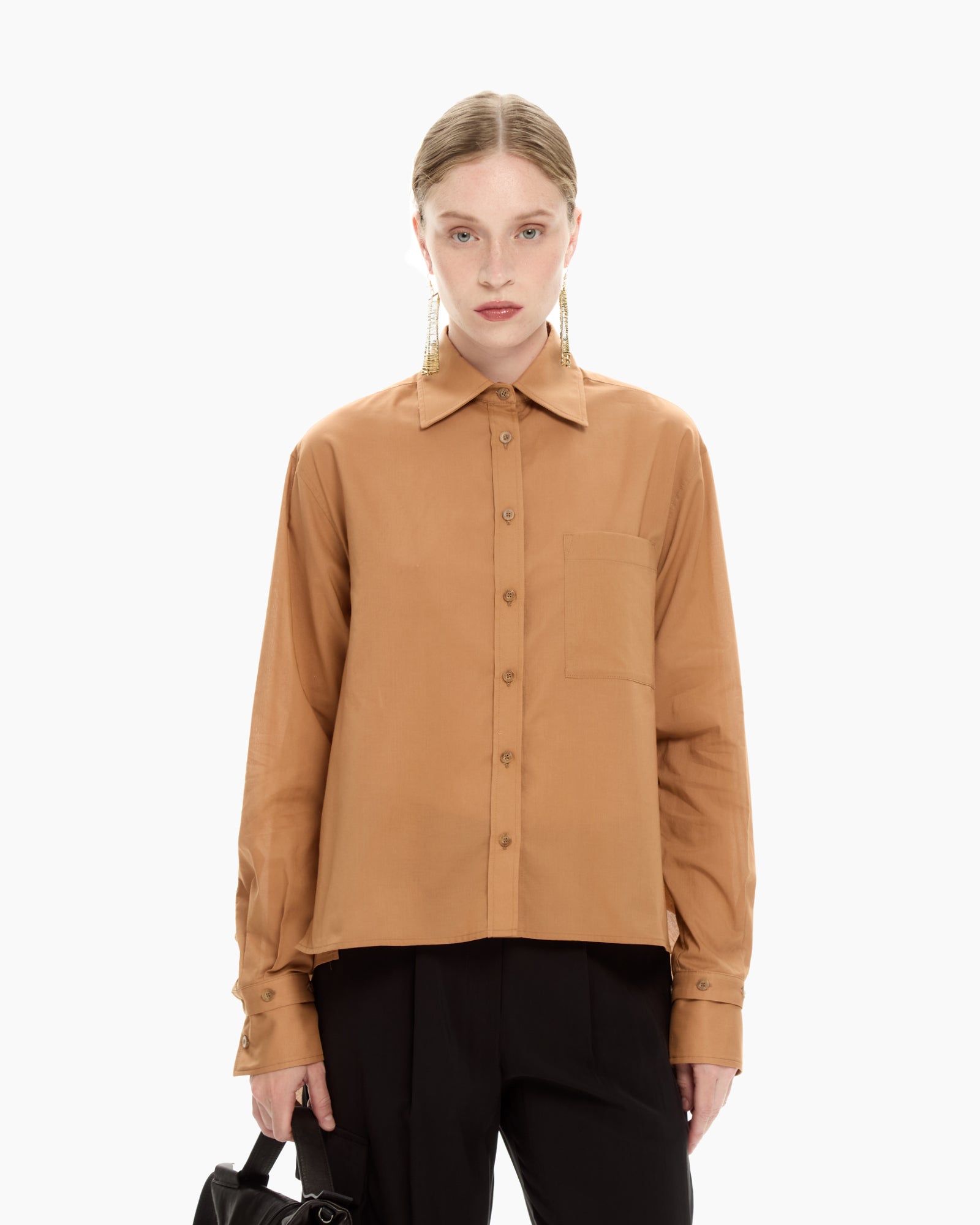 MLO Camici asimmetrica BEIGE