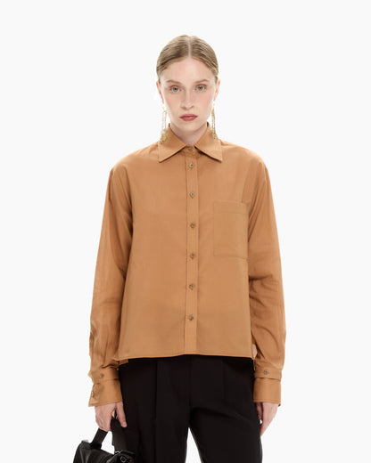 MLO Camici asimmetrica BEIGE