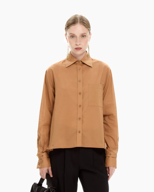 MLO Camici asimmetrica BEIGE
