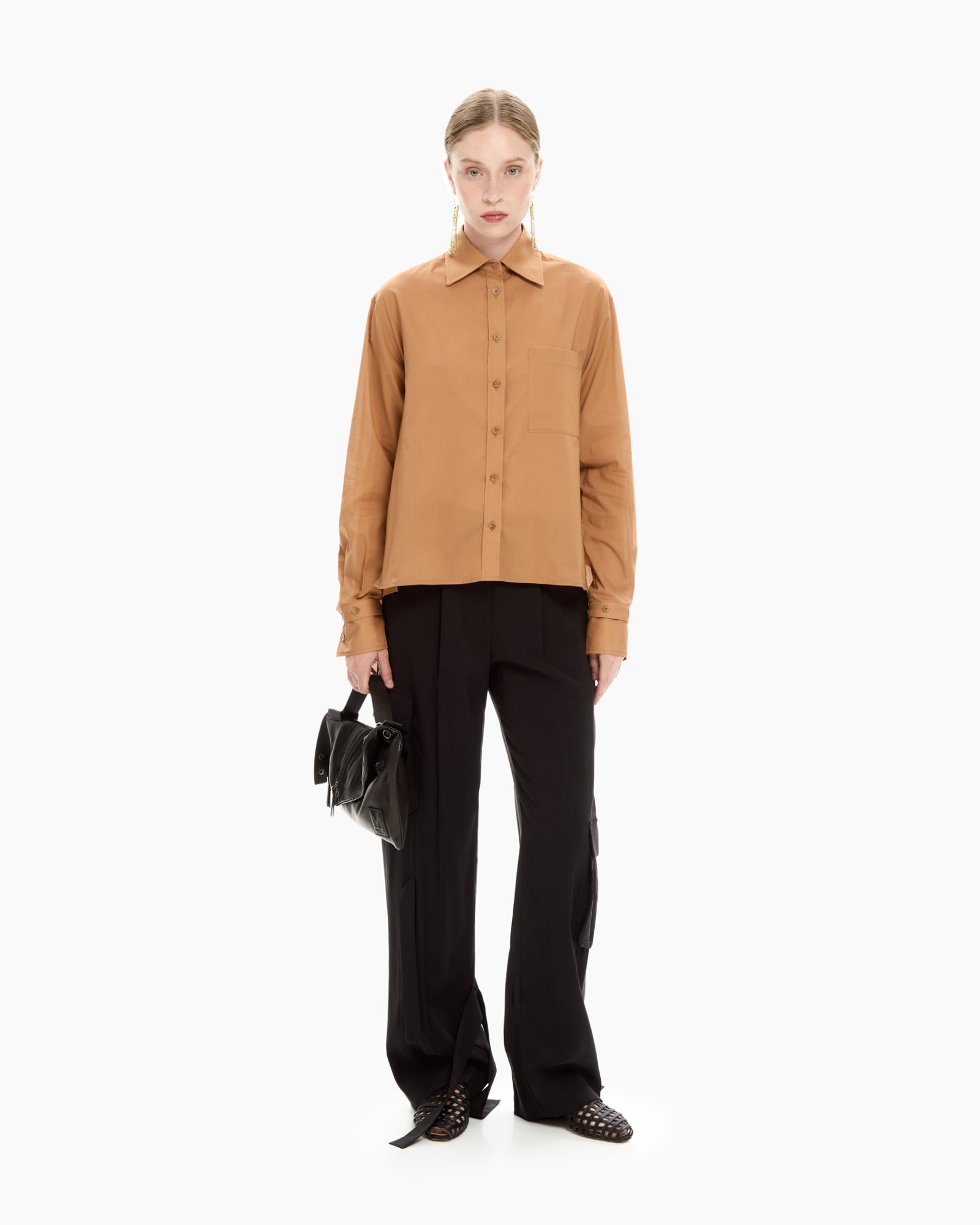 MLO Camici asimmetrica BEIGE