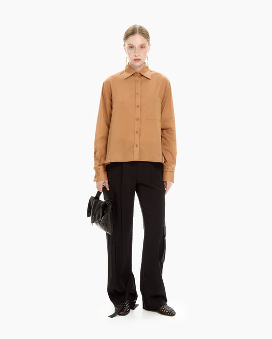 MLO Camici asimmetrica BEIGE