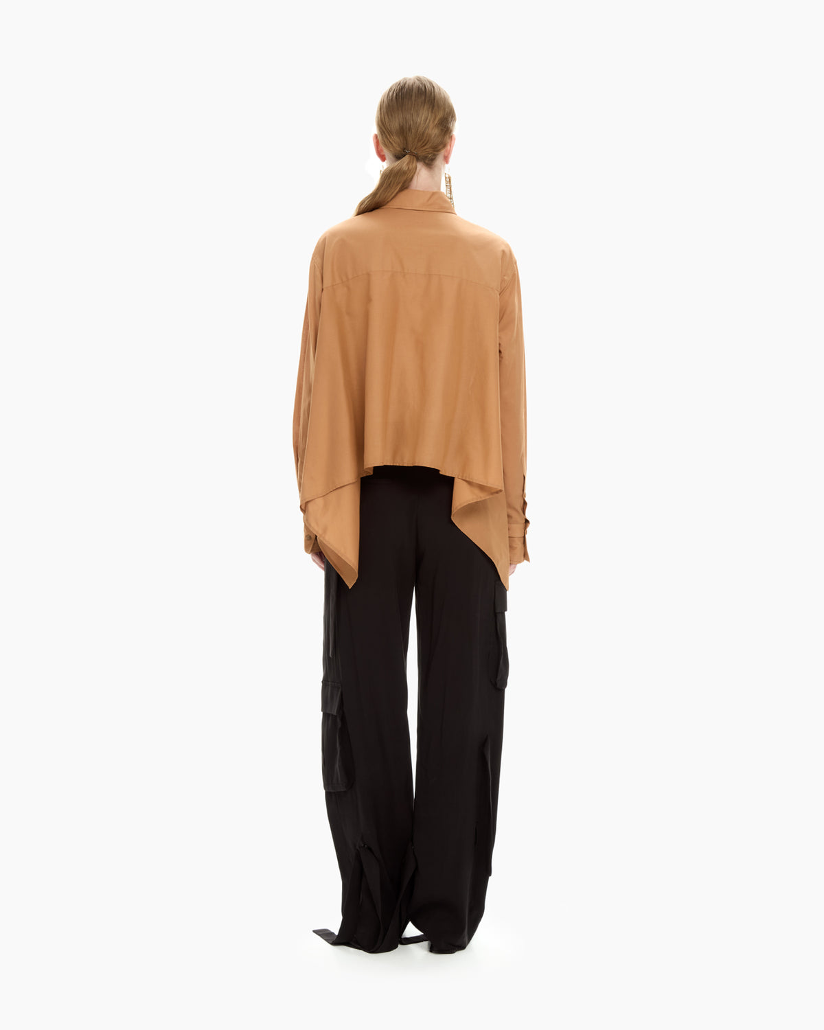 MLO Camici asimmetrica BEIGE